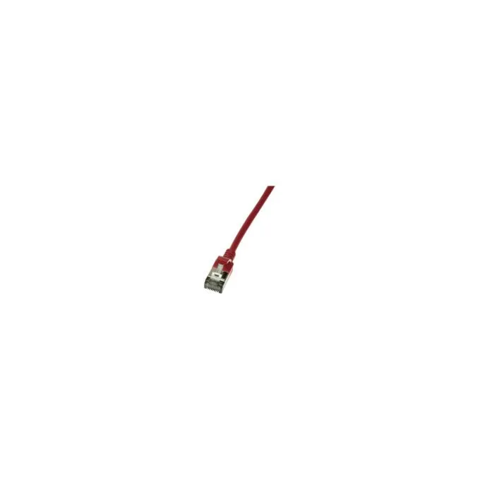 Logilink Patchkabel CAT6A U FTP TPE SlimLine rot 0.3m — image 1