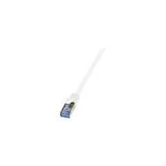 Logilink Patchkabel mit Cat7-Rohk. Primel. S FTP weiß 0.25m