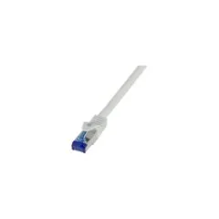 Logilink Patchkabel Ultraflex, Cat.6A, S FTP, grau, 1,5 m