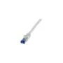 Logilink Patchkabel Ultraflex, Cat.6A, S FTP, grau, 1,5 m
