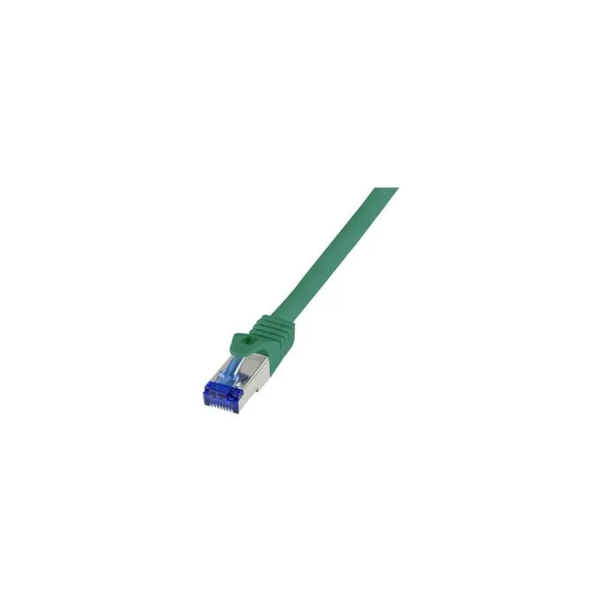 Logilink Patchkabel Ultraflex. Cat.6A. S FTP. grün. 0.5 m — image 1