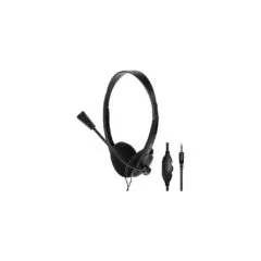 Logilink Stereo-Headset, 1x 3,5-mm-Klinke Bügelmikro Eco-Box