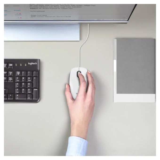 Logitech M100 white — image 2