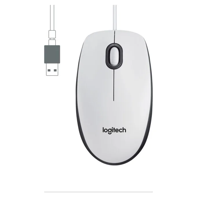 Logitech M100 white — image 3