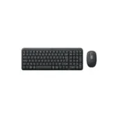 Logitech MK250 kabellos Bluetooth LE Set Französisch - Graphite