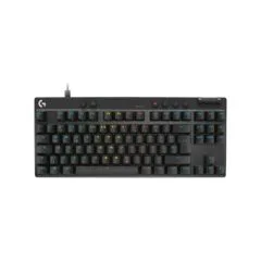 Logitech PRO X TKL RAPID Schwarz . Kabelgebundene Gaming-Tastatur. Magnetische Analog-Switches. Rapid-Trigger. LIGHTS...