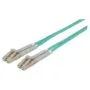 LWL Anschlusskabel LC LC 1m Multimode OM3 aqua