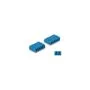LWL Kupplung HD LC Hexaplex Buchse zu LC Hexaplex Buchse blau
