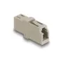 LWL Kupplung LC Simplex Buchse zu LC Simplex Buchse OM1 OM2 beige