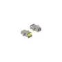 LWL Kupplung mit Laserschutzklappe LC Duplex Buchse zu LC Duplex Buchse Multimode beige