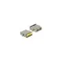 LWL Kupplung mit Laserschutzklappe SC Duplex Buchse zu SC Duplex Buchse Multimode beige