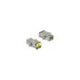 LWL Kupplung mit Laserschutzklappe SC Simplex Buchse zu SC Simplex Buchse Multimode beige