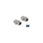 LWL Kupplung SC Simplex Buchse zu SC Simplex Buchse Singlemode Metall