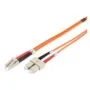 LWL Patchkabel, LC SC MM, OM2, 50 125 , Duplex 1m
