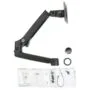 LX Dual Stacking Arm. Extension and Collar Kit. Matte Black.