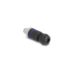M12 Steckverbinder A-kodiert 4 Pin Stecker zur Montage mit Schraubanschluss