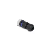 M12 Steckverbinder A-kodiert 5 Pin Buchse zur Montage mit Schraubanschluss