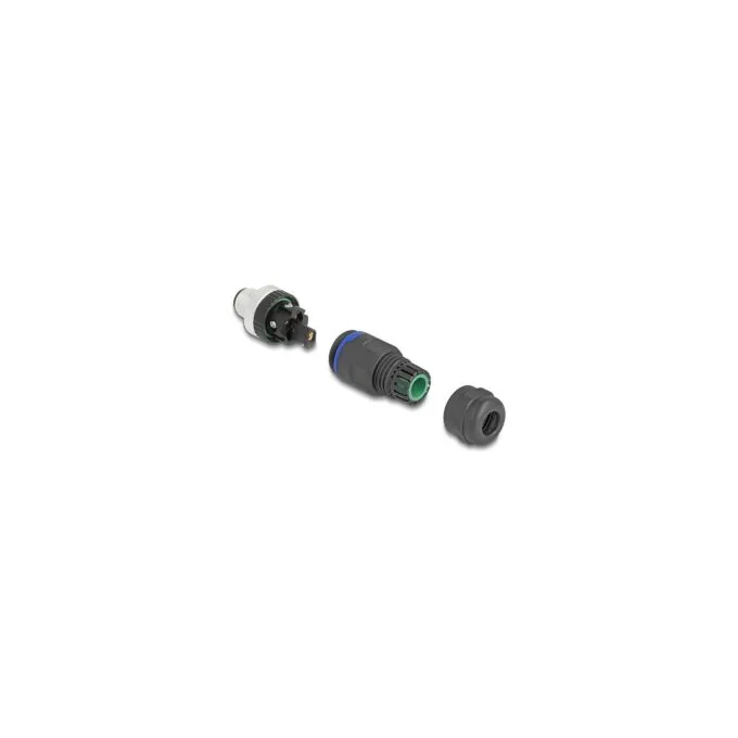 M12 Steckverbinder A-kodiert 5 Pin Stecker zur Montage mit Schraubanschluss — image 3