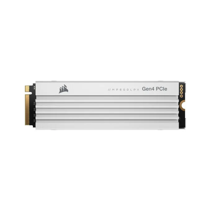 M.2 2TB CORSAIR PCI-E NVMe Gen4 MP600 PRO LPX whi retail — image 1
