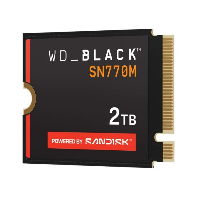 M.2 2TB WD Black SN770M WDBDNH0020BBK-WRSN intern 2230 - PCIe 4.0 x4 — image 3