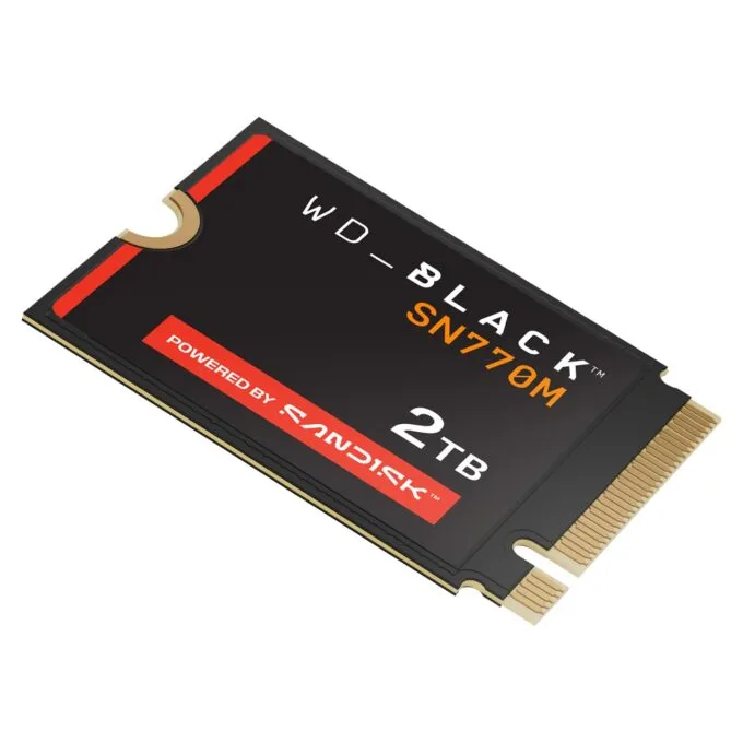 M.2 2TB WD Black SN770M WDBDNH0020BBK-WRSN intern 2230 - PCIe 4.0 x4 — image 4