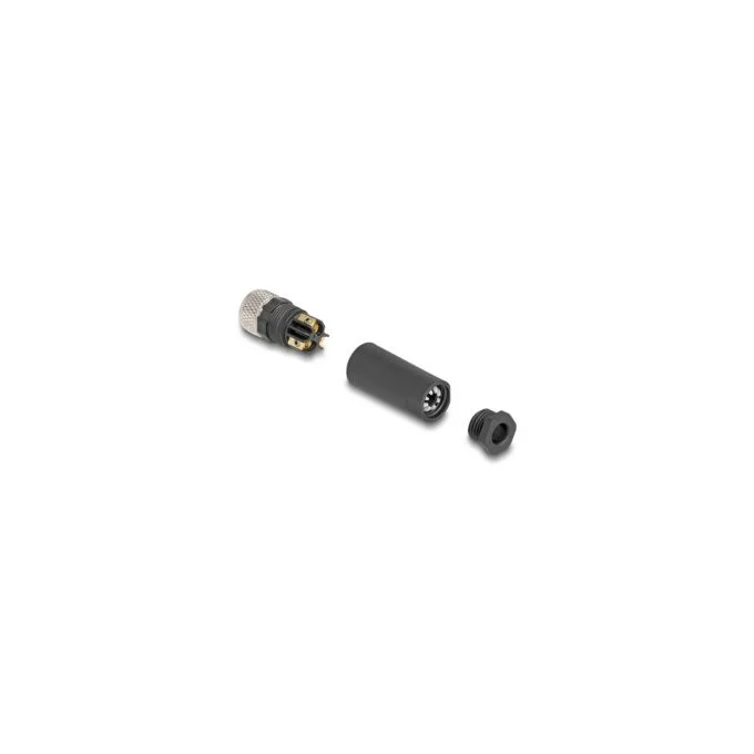 M8 Steckverbinder A-kodiert 3 Pin Buchse zur Montage mit Schraubanschluss — image 4