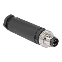 M8 Steckverbinder A-kodiert 4 Pin Stecker zur Montage mit Schraubanschluss