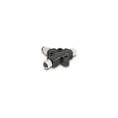 M8 T-Splitter A-kodiert 4 Pin 1 x Stecker zu 2 x Buchse Parallelschaltung