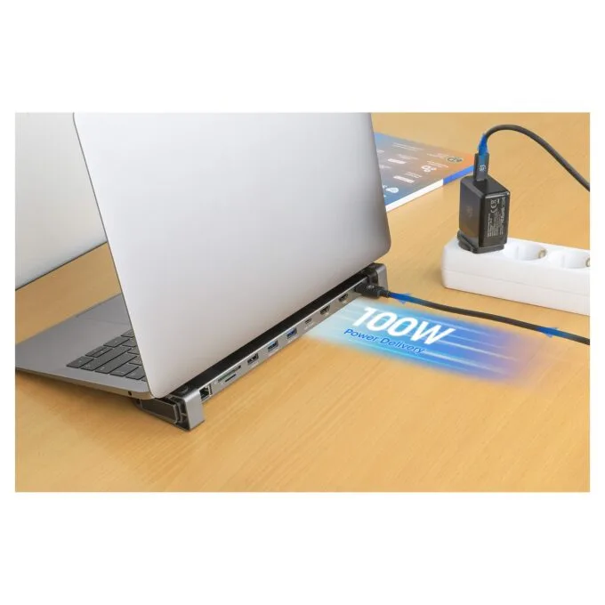 MANHATTAN 10-in-1 4K USB-C PD Dockingstation 2xHDMI — image 11