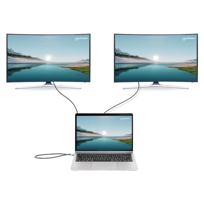 MANHATTAN 10-in-1 4K USB-C PD Dockingstation 2xHDMI — image 13