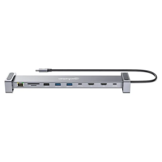 MANHATTAN 10-in-1 4K USB-C PD Dockingstation 2xHDMI — image 7