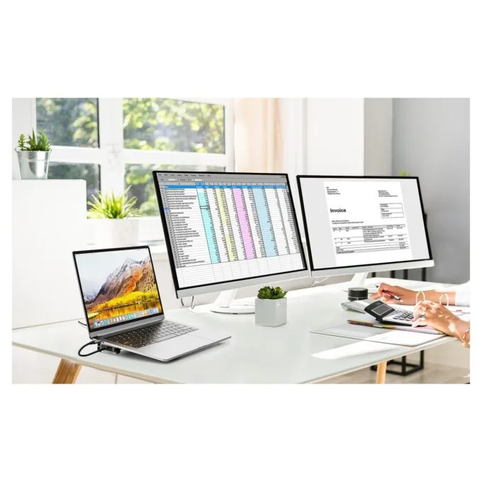 MANHATTAN 10-in-1 4K USB-C PD Dockingstation 2xHDMI — image 9