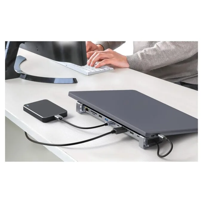 MANHATTAN 10-in-1 4K USB-C PD Dockingstation 2xHDMI — image 10