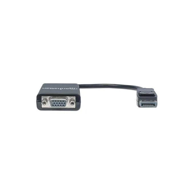 MANHATTAN DisplayPort auf VGA Konverter zum einfachen Anschluss von PCs mit DisplayPort an VGA-Monitore. Beamer und mehr — image 3