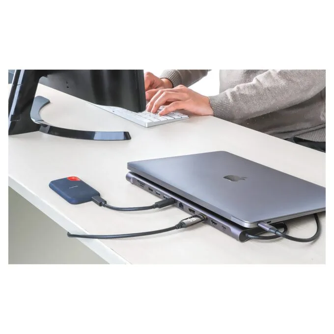 MANHATTAN Dockingstation 12-in-1 4K 1xHDMI 2xDP 3xUSB-A — image 7