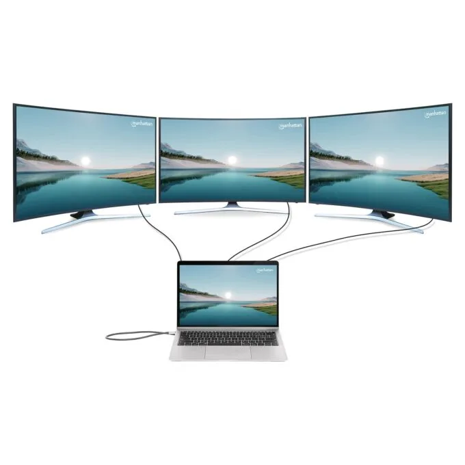 MANHATTAN Dockingstation 12-in-1 4K 1xHDMI 2xDP 3xUSB-A — image 10