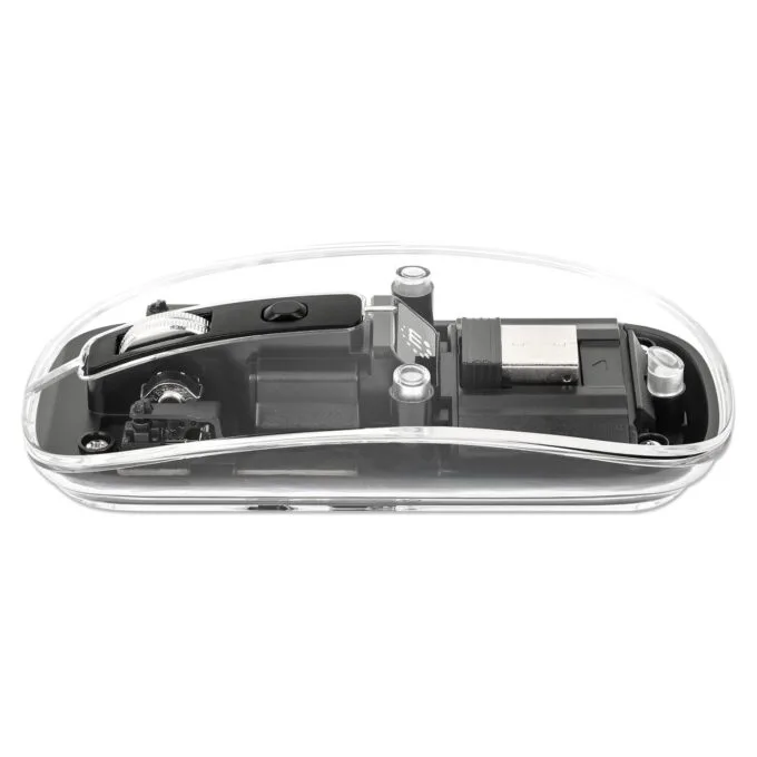 MANHATTAN Funkmaus USB-A 4Tasten RGB LED schwarz transparent — image 11