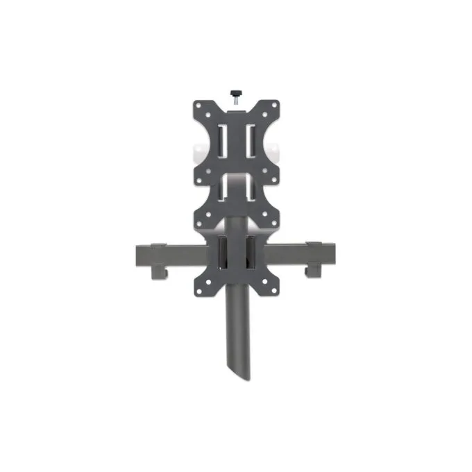MANHATTAN LCD Monitorhalterung fuer 3 Displays zweichfach schwenkbar Tischhalterung mit 2 Monitorarmen bis 68.58cm 27... — image 6