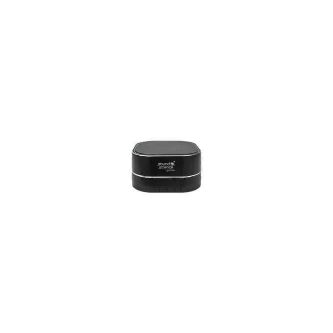 MANHATTAN Sound Science Metallic LED Bluetooth-Lautsprecher Bluetooth 5.0 Mikrofon Bedienelemente FM-Radio MicroSD-Sl... — image 3