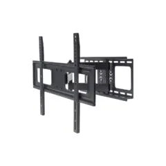 MANHATTAN TV-Wandhalterung 94-177.80cm 37-70 Zoll ein Arm neig- und schwenkbar fuer Flachbildschirme und Curved TVs b...