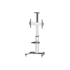 MANHATTAN Universal TV-Stnder auf Rollen fr TVs 93,98-218,44cm 37-86Zoll 50kg neigbar schwenkbar mit Kamerahalterung ...