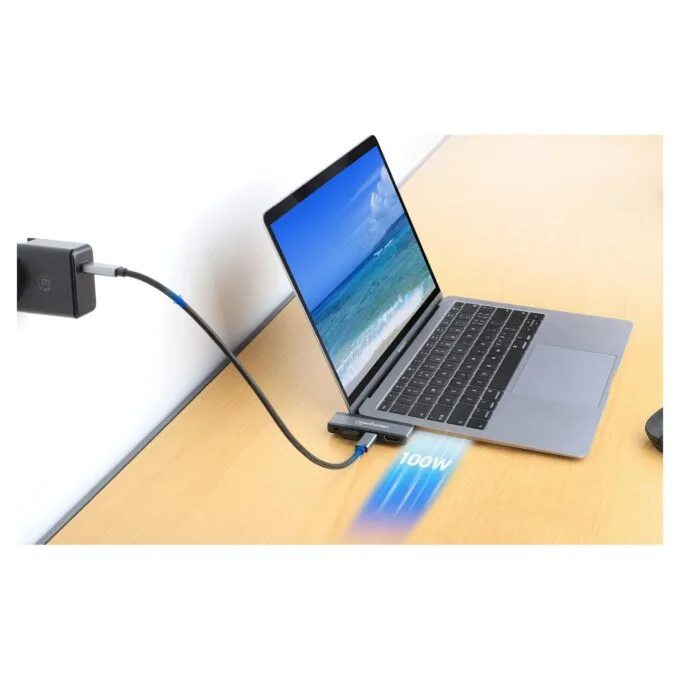 MANHATTAN USB-C PD auf HDMI 4-in-1 Mobile Dockingstation — image 9