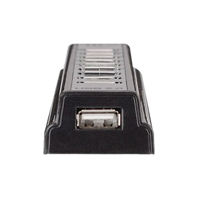 MANHATTAN USB-HUB 10-Port USB 2.0 Desktop Hub schwarz — image 4