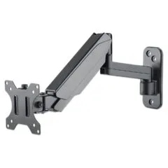 MANHATTAN Wandhalterung mit Gasdruckfeder und Kugelgelenk am Halterungsarm fuer Monitore von 48.18-81.28cm 17Z - 32Z ...