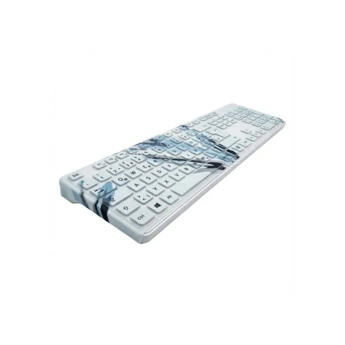 MAN&MACHINE Tastaturbedeckung DE wh Very Cool Keyboard.bedruckter Bezug — image 1