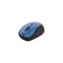 MAU TRUST Yvi kabellose Maus. blau