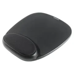 Mauspad Kensington mit Handgelenkpolsterkissen Black
