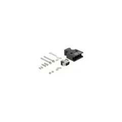 MDR Stecker 14 Pin Lötanschluss mit Gehäuse