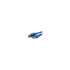 MediaRange Anschlusskabel USB 3.0 Stecker A B 3m blau