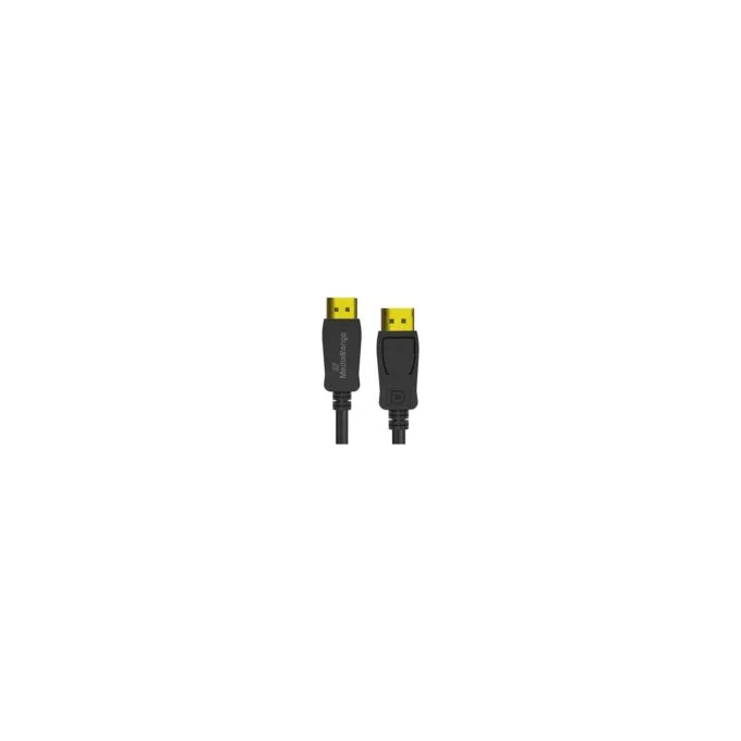 MediaRange DisplayPort Kabel. Ver. 2.1. 40 Gbps. 2.0m. sw — image 3